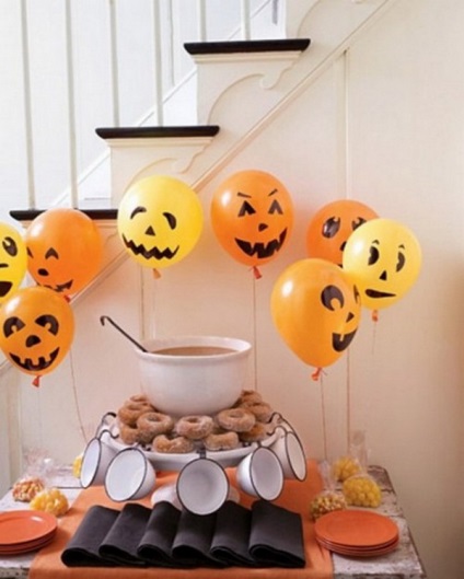 Idei grozave pentru decorarea unui apartament pentru Halloween