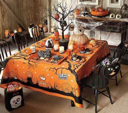 Idei grozave pentru decorarea unui apartament pentru Halloween