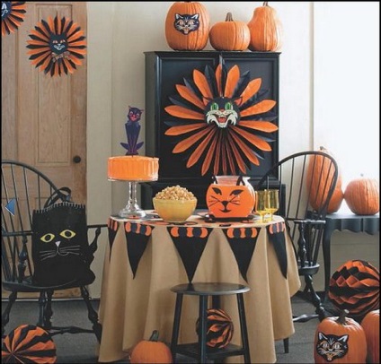 Idei grozave pentru decorarea unui apartament pentru Halloween