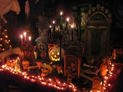 Idei grozave pentru decorarea unui apartament pentru Halloween