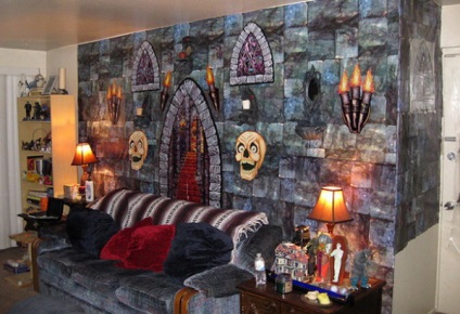 Idei grozave pentru decorarea unui apartament pentru Halloween