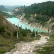 Lacurile din vestul Bielorusiei - cariere de cretă