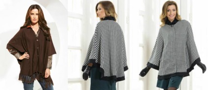 Coat-poncho este o alternativă excelentă la modelele standard