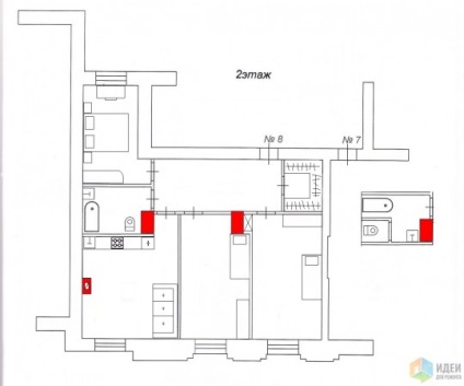 Remodelarea unui apartament cu 3 camere în stalinka, idei pentru renovare