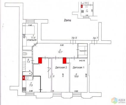 Remodelarea unui apartament cu 3 camere în stalinka, idei pentru renovare