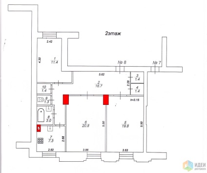 Remodelarea unui apartament cu 3 camere în stalinka, idei pentru renovare