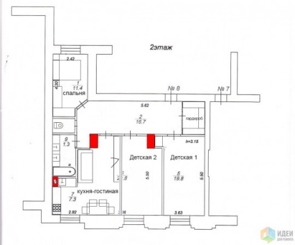 Remodelarea unui apartament cu 3 camere în stalinka, idei pentru renovare