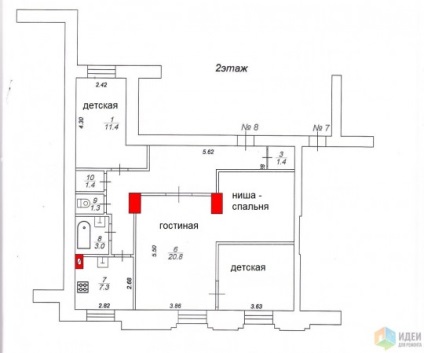 Remodelarea unui apartament cu 3 camere în stalinka, idei pentru renovare