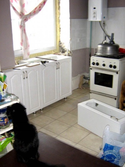 Replanificarea bucătăriei în Hrușciov (13 fotografii)