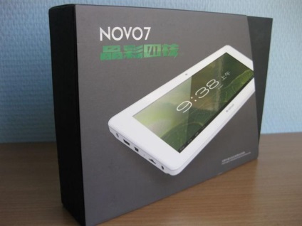 Tablet ainol (ninol) novo 7 cristal 2 descriere, fotografie, video