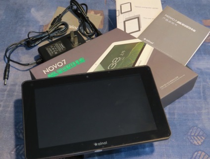 Tablet ainol (ninol) novo 7 cristal 2 descriere, fotografie, video