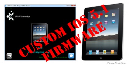 Pas cu pas legat jailbreak ipad 1 folosind sn0wbreeze 2