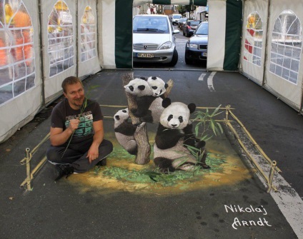 Stunningly realiste stradale 3d-desene ale lui Nicholas arndt - târg de maeștri - mână,