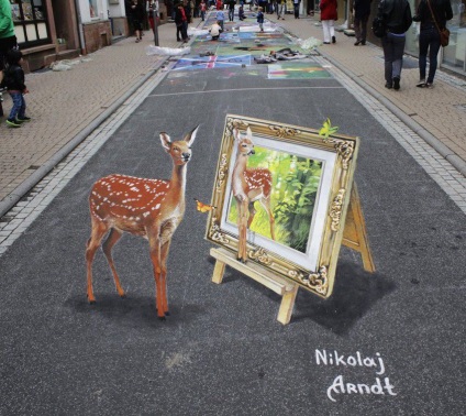 Stunningly realiste stradale 3d-desene ale lui Nicholas arndt - târg de maeștri - mână,