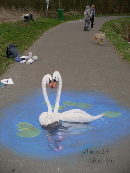 Stunningly realiste stradale 3d-desene ale lui Nicholas arndt - târg de maeștri - mână,