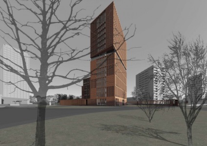 Propunerea de pre-proiect pentru construirea unui complex rezidential pe strada Novoalekseevskaya din Moscova (eqod)