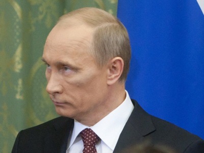 Serviciul de presă al lui Putin a fost nevoit să explice unde a primit vânătaia - știri