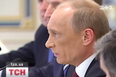 Serviciul de presă al lui Putin a fost nevoit să explice unde a primit vânătaia - știri
