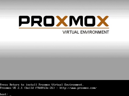 Proxmox ve 2 - pornire rapidă în virtualizare