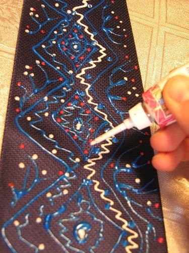 Боядисани вратовръзка за мъжете - честни майстори - ръчна изработка, ръчно изработени