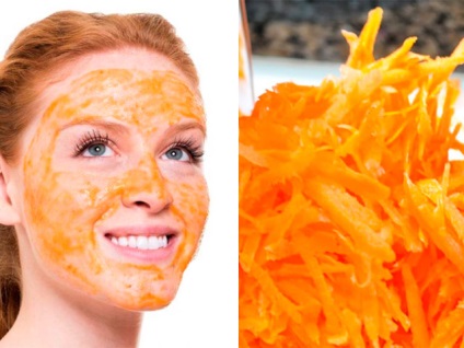 Rețetă cum să faci o mască de morcov din acnee