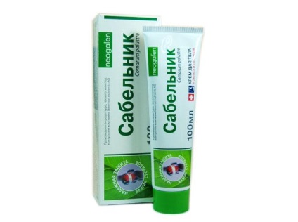 Sabelnik Cream pentru tratamentul articulațiilor pentru artrită și osteocondroză cu tinctură, gel, balsam și unguent 911