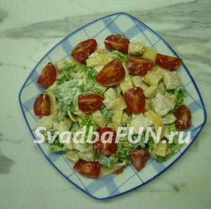 Salata de Caesar - reteta cu fotografii si comentarii