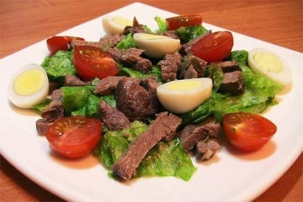 Salata de carne de vită nu este numai gustoasă, ci și utilă