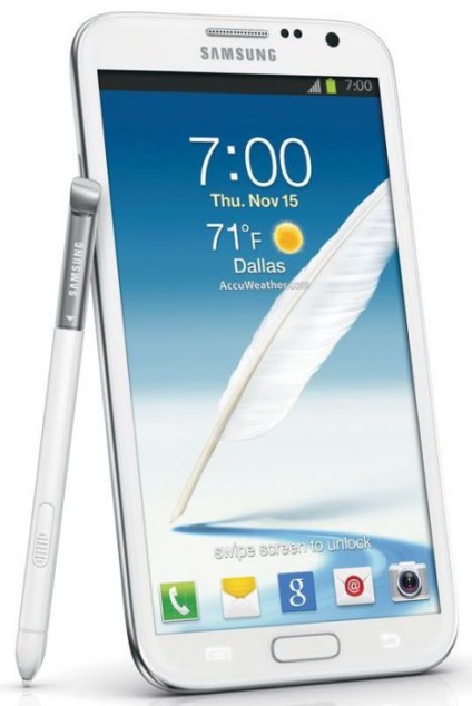 Samsung Galaxy Note 2 specifikáció, kézikönyv, vélemények, fényképek