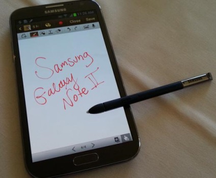 Samsung galaxy notă 2 caietul de sarcini, manual, recenzii, fotografii
