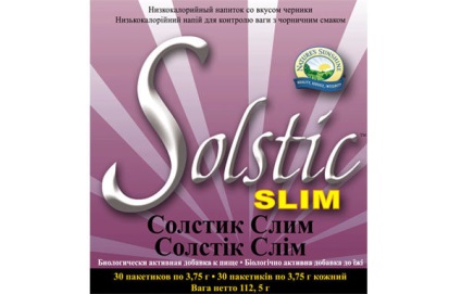 Solstik Slim - băutură naturală pentru scădere în greutate, preț, cumpăra rău