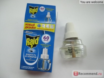 Remediu pentru țânțarii raid lichid pentru electrofumigator