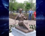 Statuia lui Zurab Tsereteli a fost deschisă pe teritoriul spitalului de către el