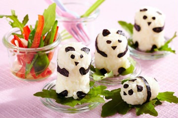 Rețetă Sushi pentru urși panda, hrana pentru dietă