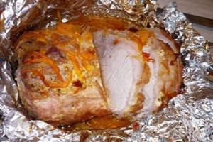 Carne de porc cu portocale în cuptor - un fel de mâncare pentru noul an sau Crăciun