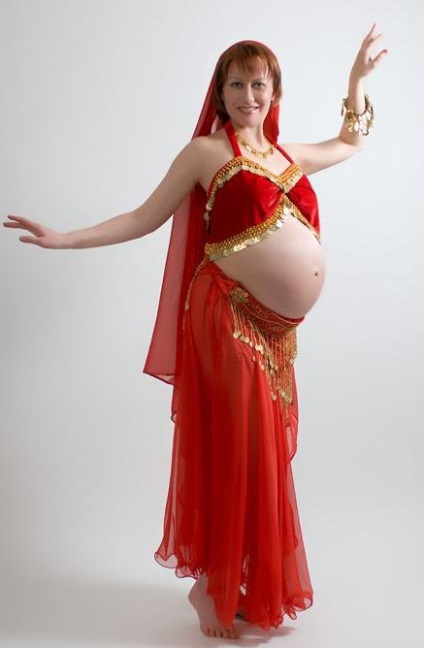 Belly dance ca un ritual de pregătire pentru naștere