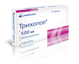 Trichopol® comprimate vaginale 500 mg n10