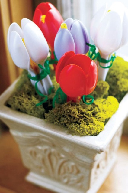 Tulip ca inspirație pentru decor interior - târg de meșteri - manual, manual