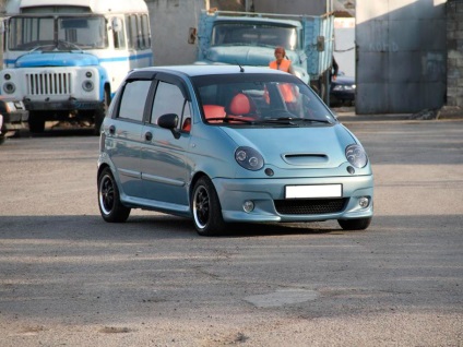 Tuning daewoo matiz, fotografie tuning salon deu matiz