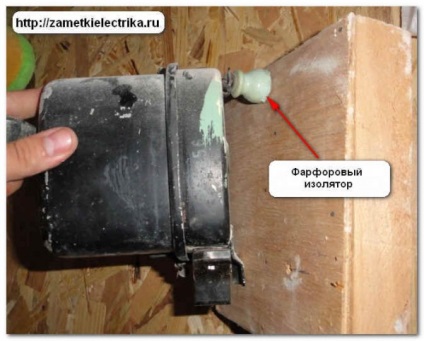 Instalarea clapetei electrice în apartament, notează electricianul