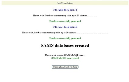 Instalarea serverului proxy squs sams cu ntlm