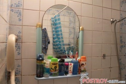 Instalarea oglinzii în metodele de instalare în baie, înălțime, decor, interior HD
