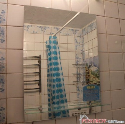 Instalarea oglinzii în metodele de instalare în baie, înălțime, decor, interior HD