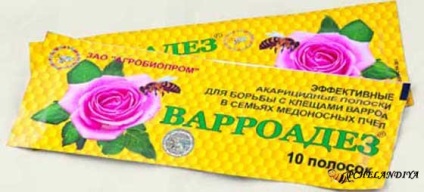 Instrucțiunea Varroadez, ingredient activ, cum se utilizează, recenzii, compoziție, cumpăra în Ucraina,