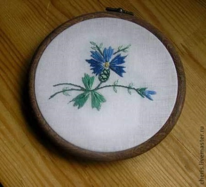 Embroider un albăstrău - târg de maeștri - manual, manual