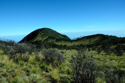 A vulkanikus láva a surakarta mellett