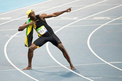 Golden Bolt ca alergător jamaican câștigă 32 de milioane de dolari pe an