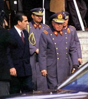 Augusto Pinochet Uharte - biografie și familie