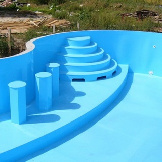 Piscină de beton în țară foto și video a dispozitivului de piscine din beton, materiale pentru finisare