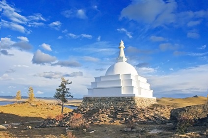 Buddhist stupa - sensul unui simbol - totul despre India